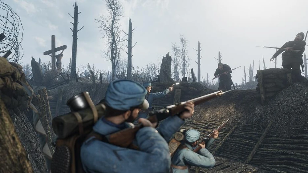 Front Ouest de Verdun de la Première Guerre mondiale 