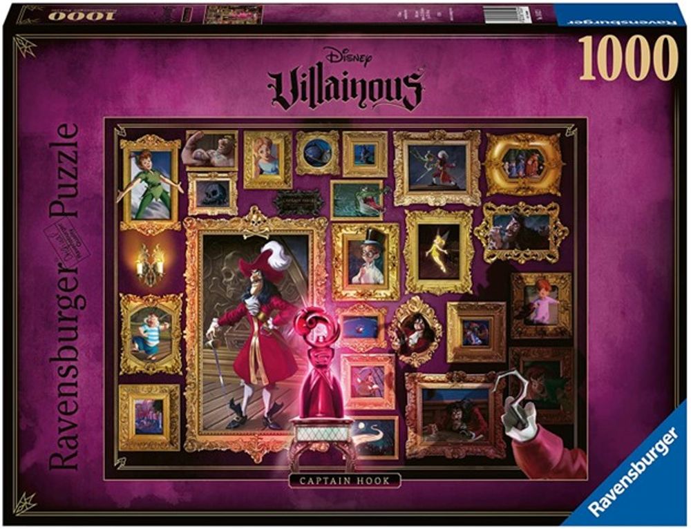 Disney Villainous Captain Hook 1000 Pc 