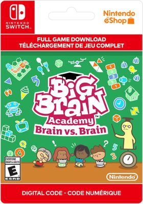 Big Brain Academy: Brain vs. Brain  - Digital
