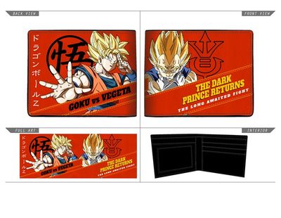 Dragon Ball Z Epic Battle Bifold Wallet 