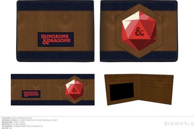 Dungeons And Dragons Bifold Wallet 