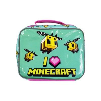 Minecraft Bees Lunch Bag 