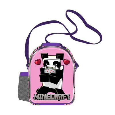 Kids Minecraft Panda Lunch Bag 