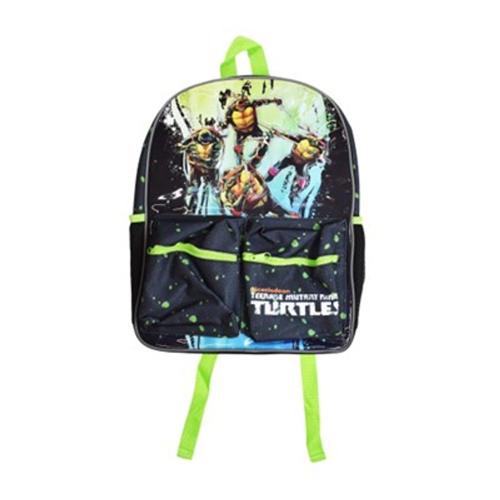 Ninja Turtles Kids Black Backpack 