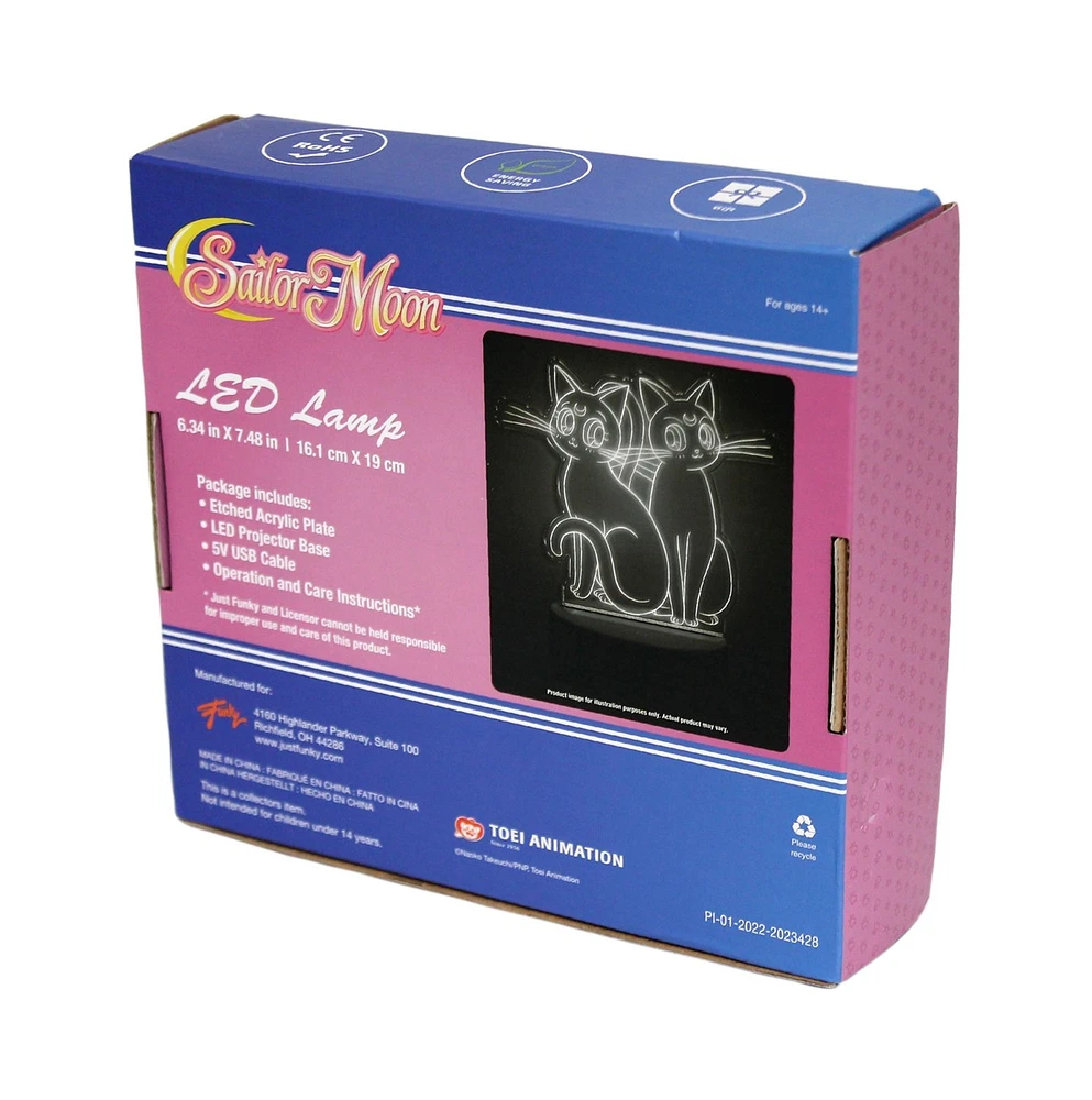 Sailor Moon Luna Acrylic Lamp 