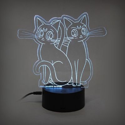 Sailor Moon Luna Acrylic Lamp 