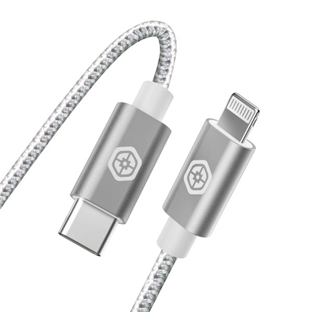 BioEssentials 6 Foot USB-C to Lightning Connector Charge Cable 