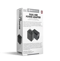 Bio 12W Dual USB-A AC Wall Adapter 