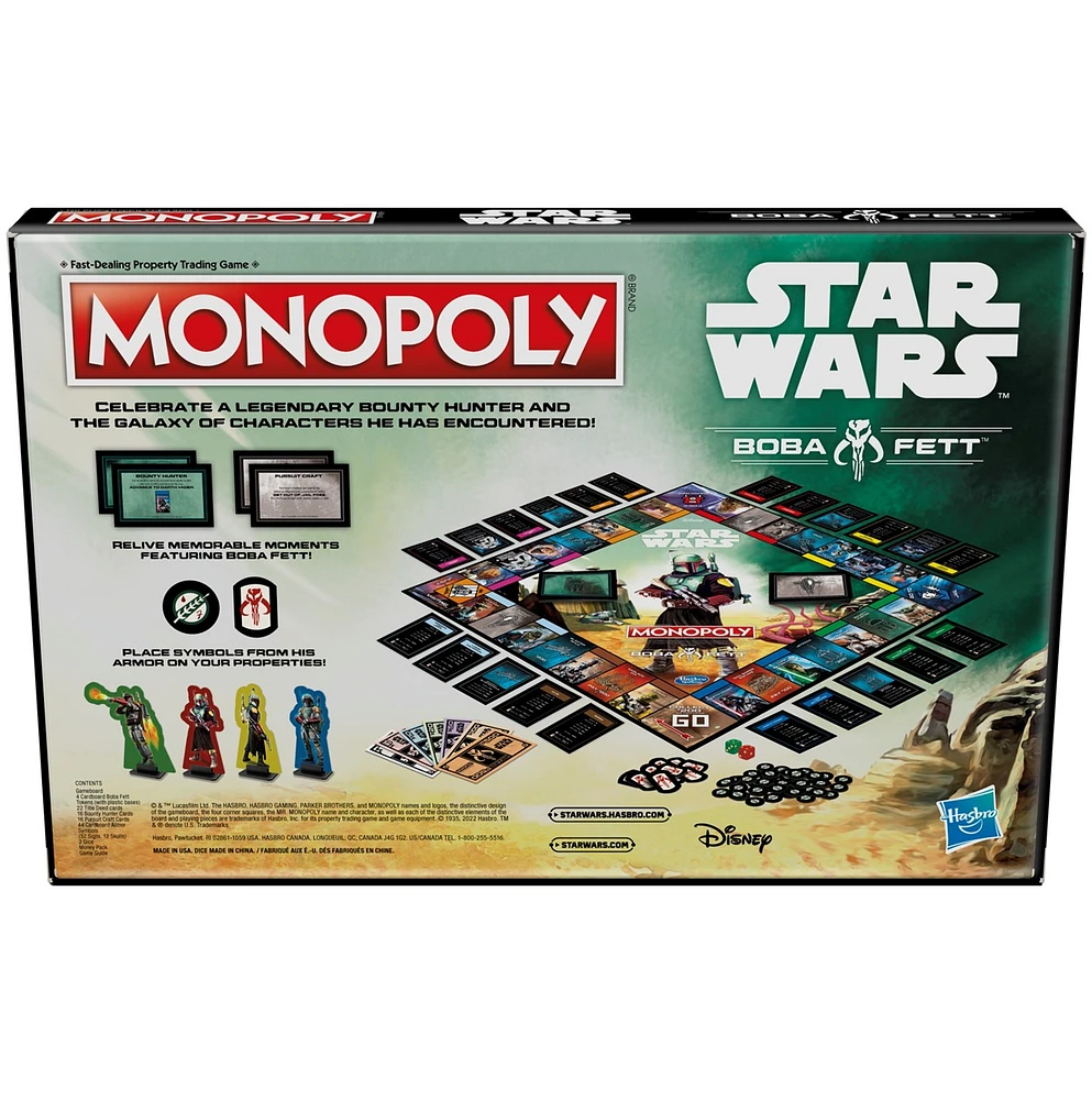 Monopoly: Star Wars Boba Fett Edition - English Only
