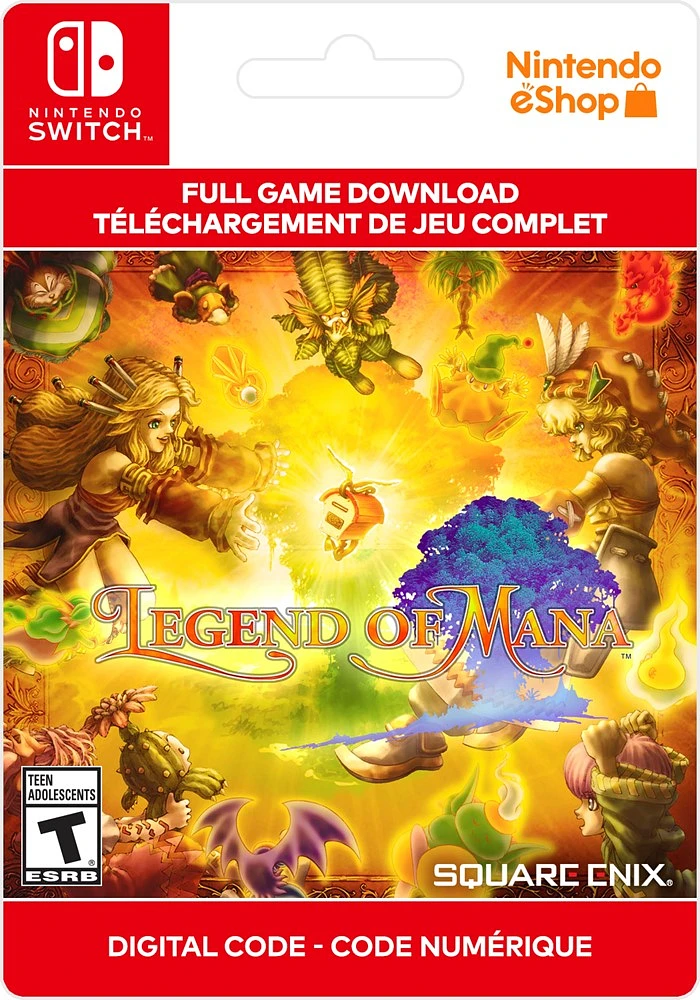 Legend Of Mana - Numérique
