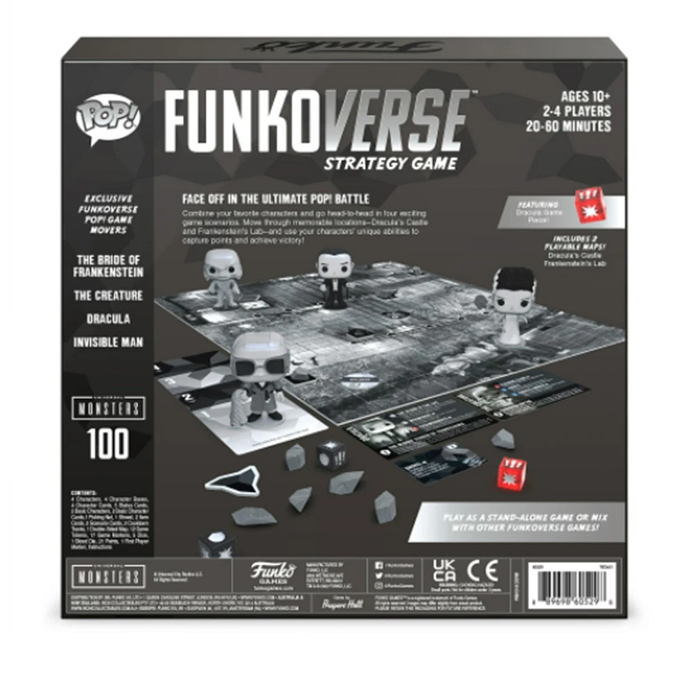 Funkoverse: Universal Monsters 100 4-Pack 