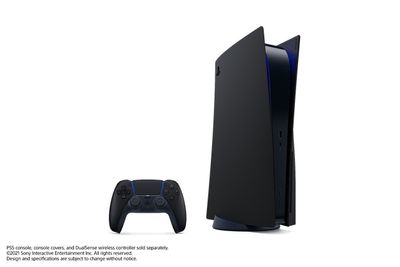 PS5™ Console Covers – Midnight Black 