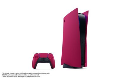 PS5™ Console Covers – Cosmic Red 