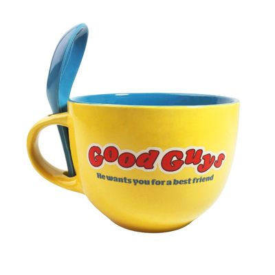 Tasse à soupe Chucky Good Guys avec cuillère 