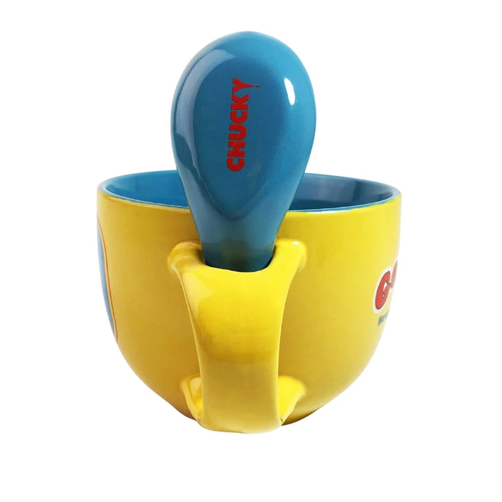 Tasse à soupe Chucky Good Guys avec cuillère 