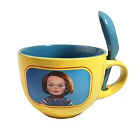 Tasse à soupe Chucky Good Guys avec cuillère 