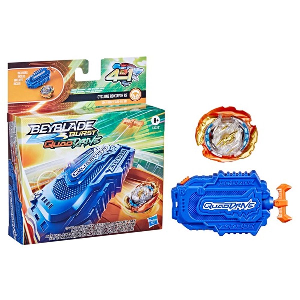 Beyblade Burst QuadDrive  Cyclone Fury String Launcher Set