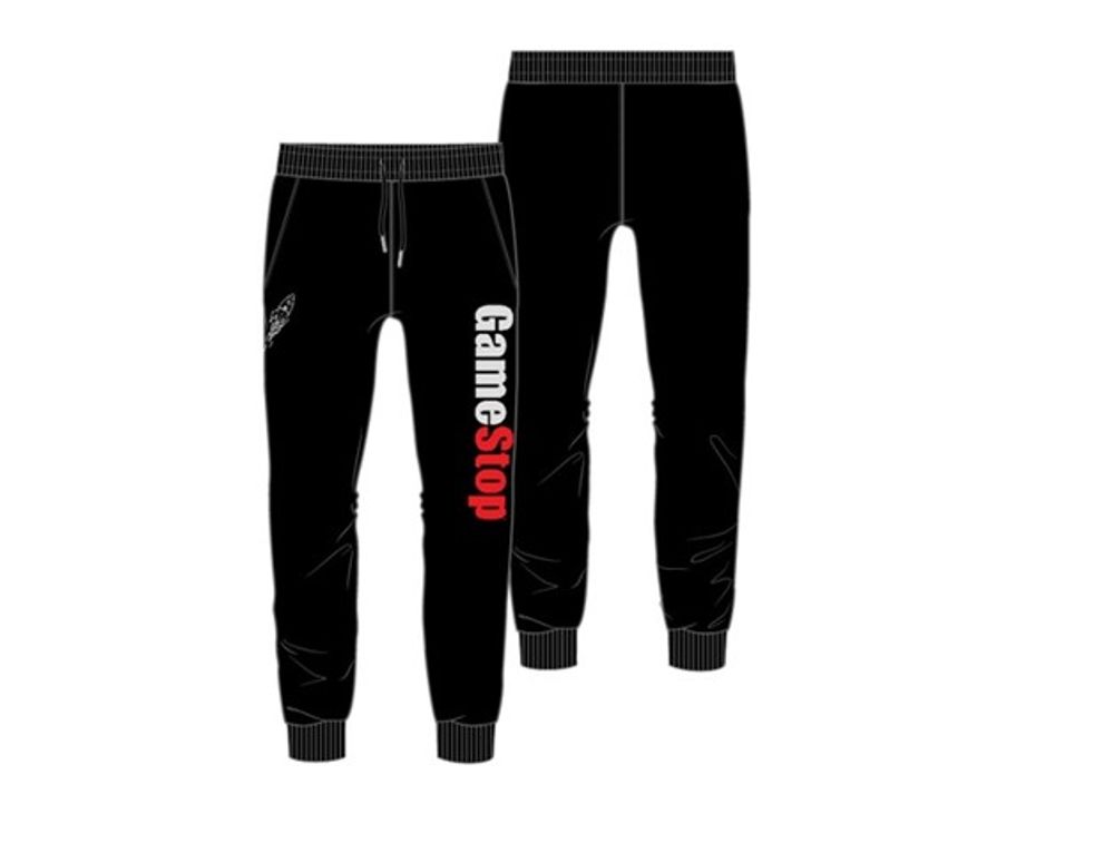 Gamestop Black Rocket Jogger