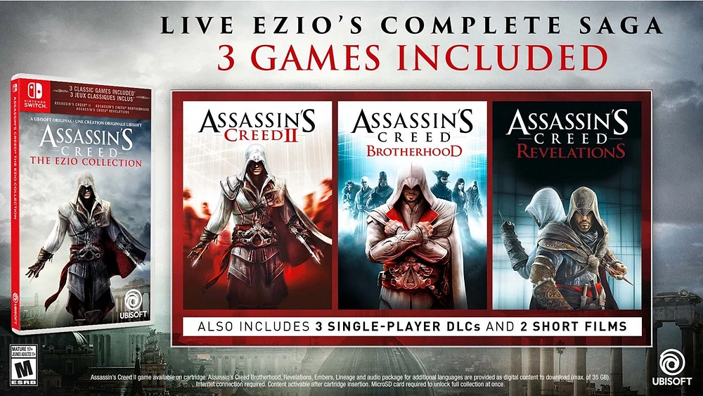 Assassin's Creed: The Ezio Collection for Nintendo Switch