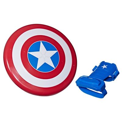 Marvel The Falcon and The Winter Soldier Captain America Magnetic Shield & Gauntlet Roleplay Set 