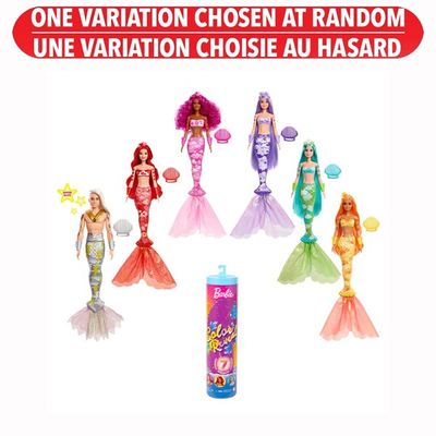 Barbie Color Reveal Mermaid Doll – One Variation Chosen at Random