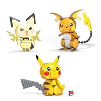 Mega Construx Pikachu Evolution Trio 