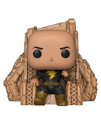 POP! Deluxe Black Adam on Throne 