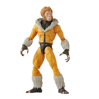 Marvel Legends Series: X-Men 6-inch Sabretooth Action Figure 6-Inch Collectible Toy 