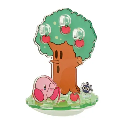 Kirby and Gordo Whispy Wood Acrylic 