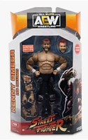 Jazwares All Elite Wrestling x Street Fighter Kenny Omega (Akuma) 6-Inch Action Figure - Exclusivité GameStop!