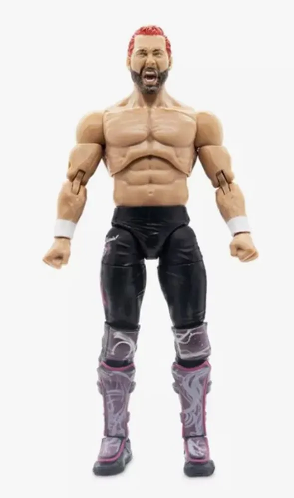Jazwares All Elite Wrestling x Street Fighter Kenny Omega (Akuma) 6-Inch Action Figure - Exclusivité GameStop!