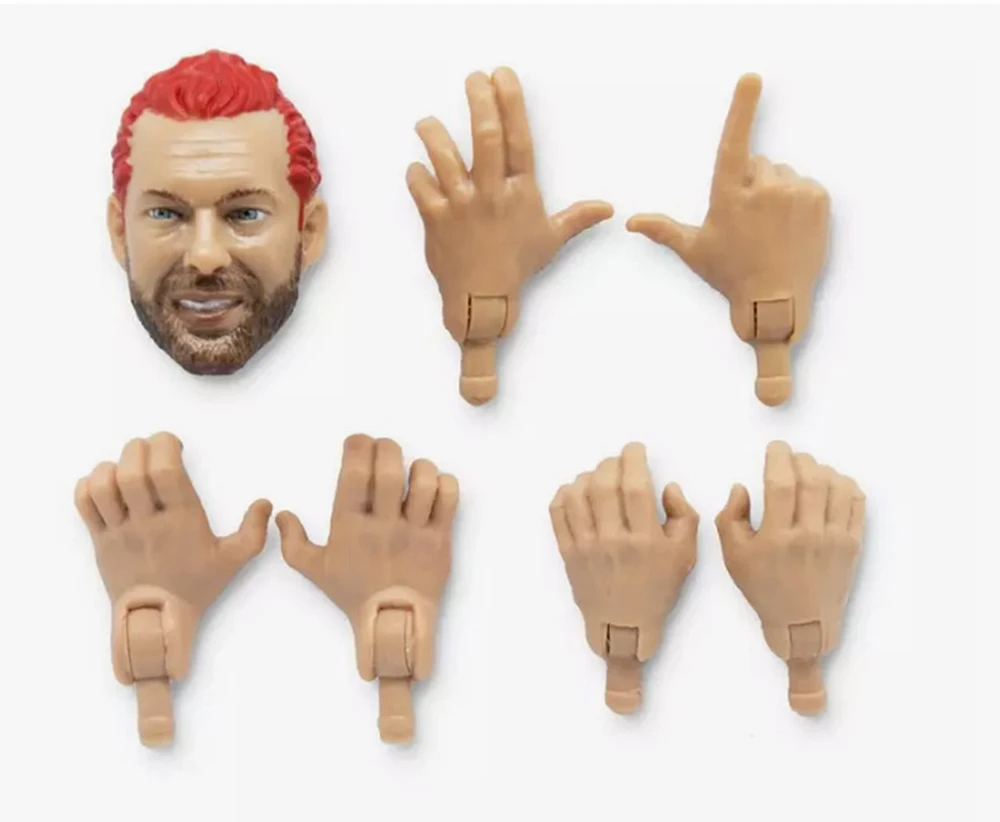 Jazwares All Elite Wrestling x Street Fighter Kenny Omega (Akuma) 6-Inch Action Figure - Exclusivité GameStop!