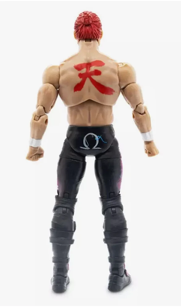 Jazwares All Elite Wrestling x Street Fighter Kenny Omega (Akuma) 6-Inch Action Figure - Exclusivité GameStop!
