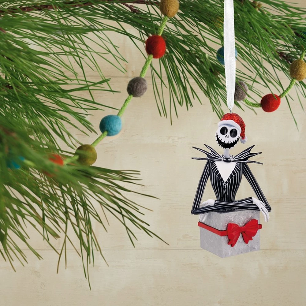 NBC Jack Skellington Present Ornament 