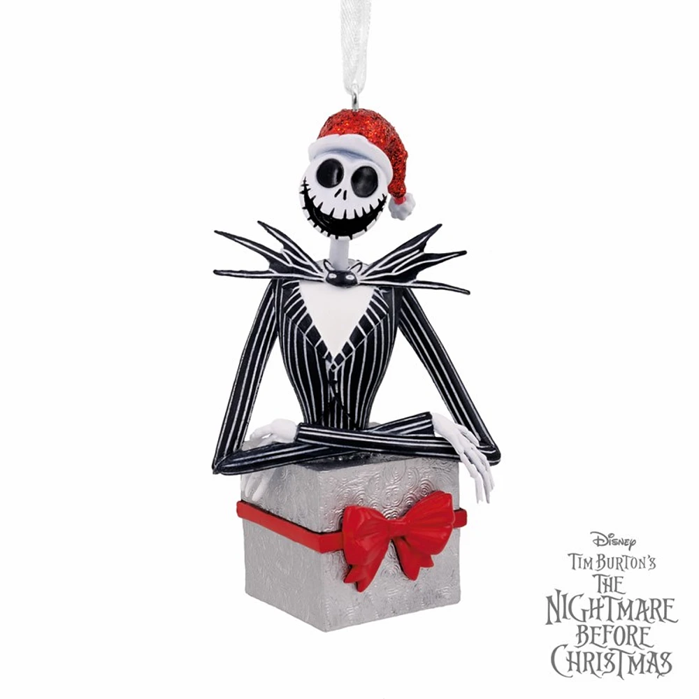 NBC Jack Skellington Present Ornament 