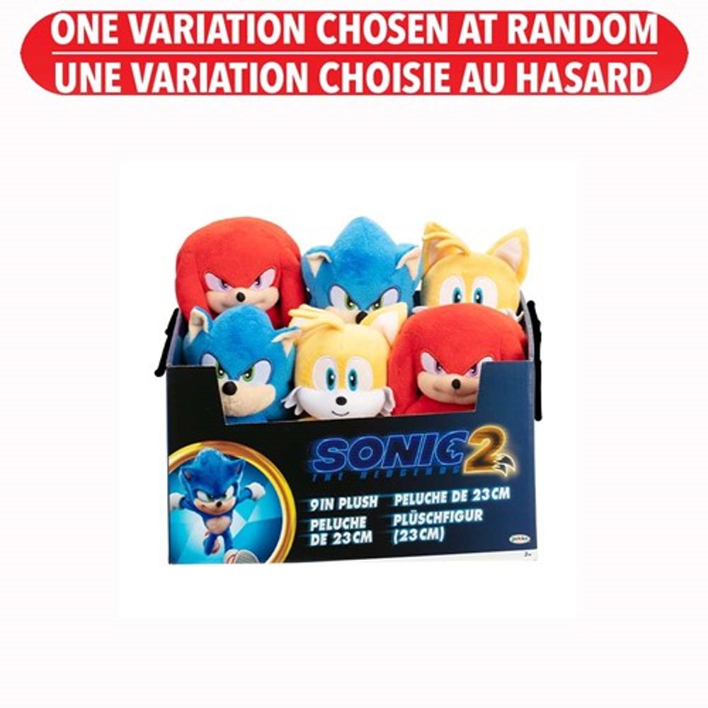 Sonic the Hedgehog 2 - 9 inch Sonic Plush inspired by the Sonic 2 Movie 