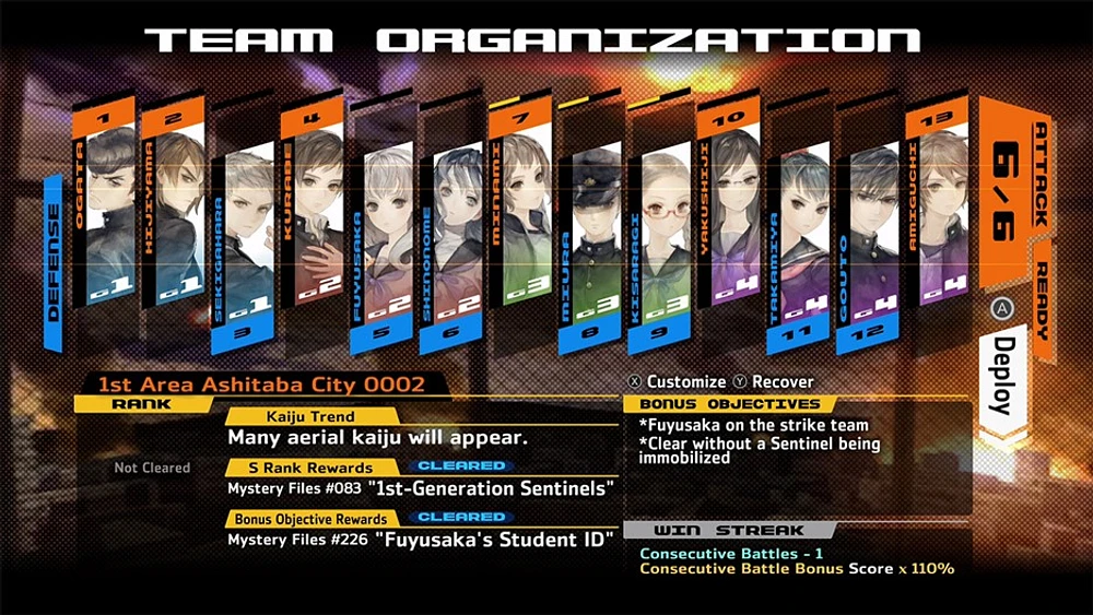 13 Sentinels Aegis Rim - Numérique