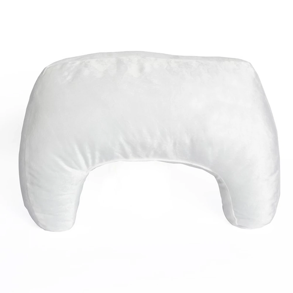 White And Blue Controller Pillow 