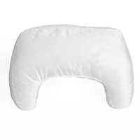 White And Blue Controller Pillow 