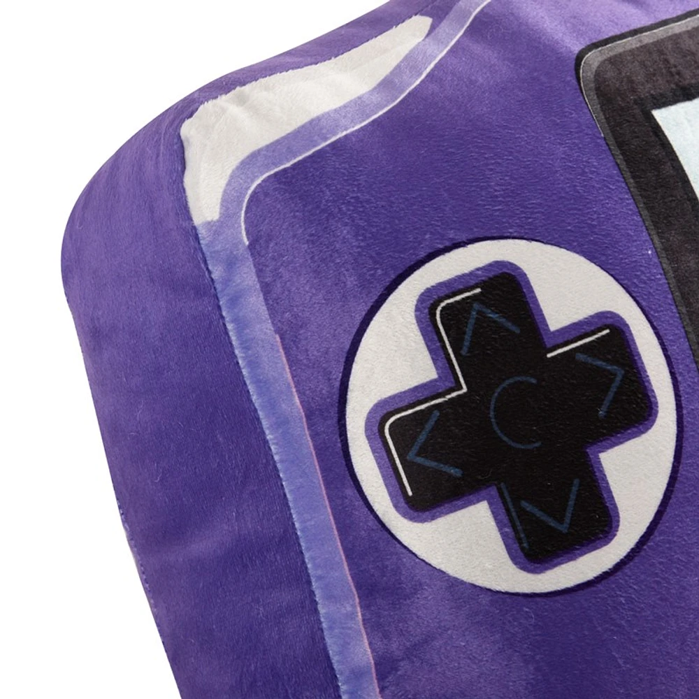 Purple And Gray Controller Pillow 