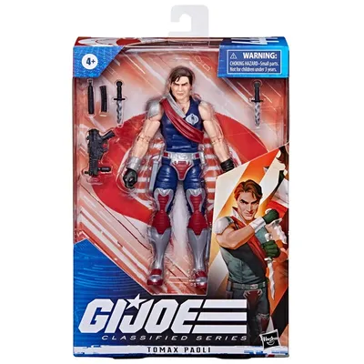 G.I. Joe Classified Series Tomax Paoli Action Figure 