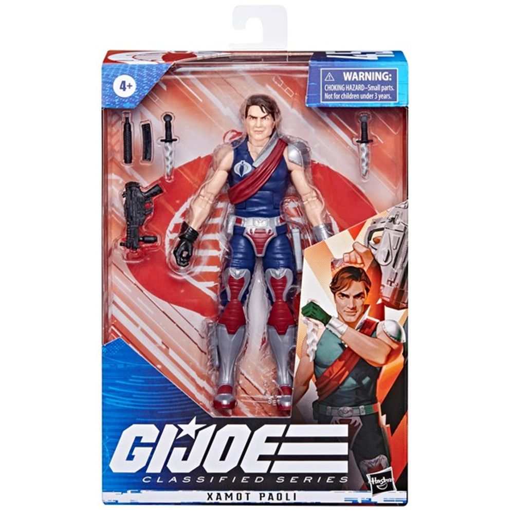 G.I. Joe Classified Series Xamot Paoli Action Figure 