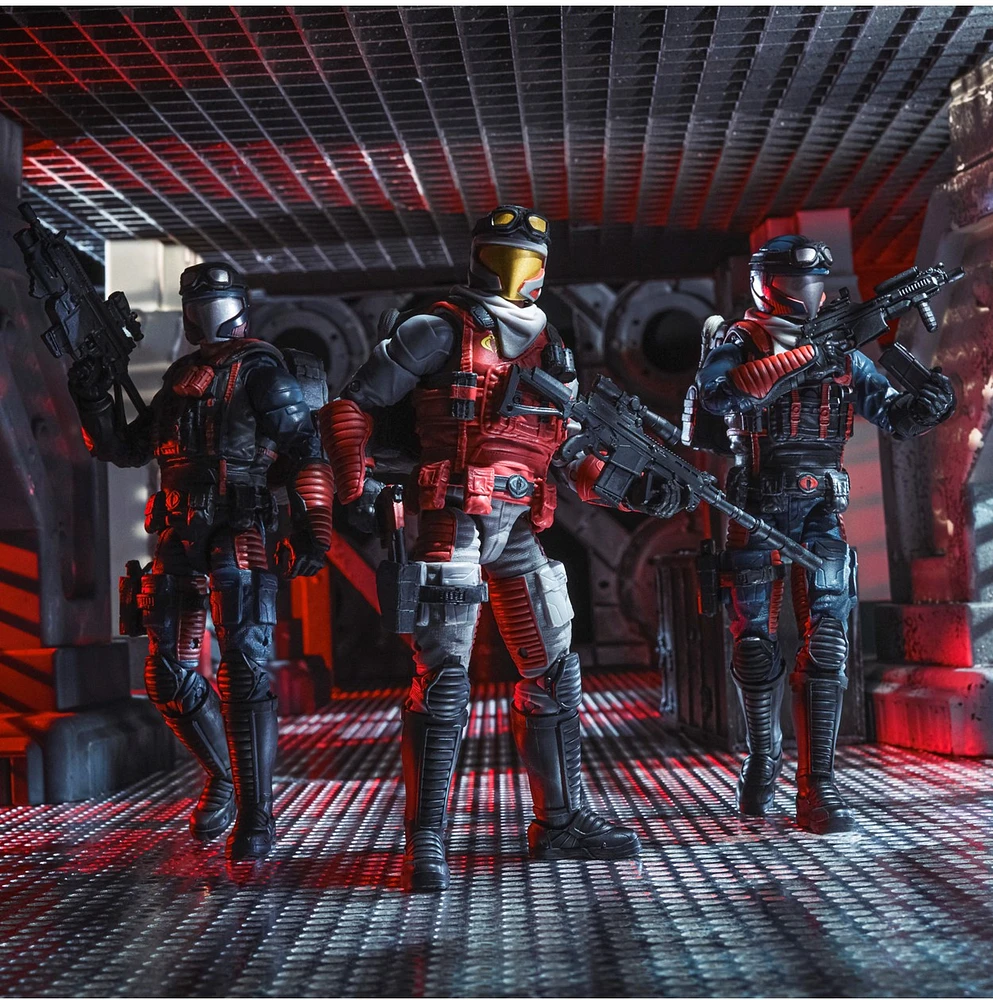 G.I. Joe Classified Series Cobra Viper Officer & Vipers Action Figures 