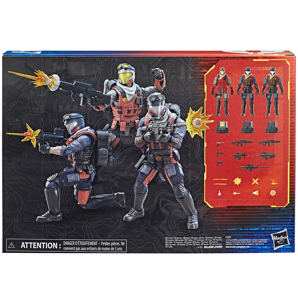 G.I. Joe Classified Series Cobra Viper Officer & Vipers Action Figures 