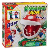 Mario Piranha Plant Escape! with Collectible Super Mario Action Figures 