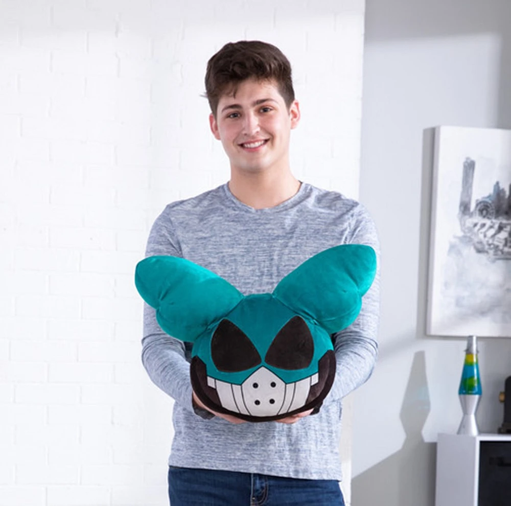 Club Mocchi- Mocchi- My Hero Academia Deku Mask Mega 15 inch Plush Stuffed Toy 