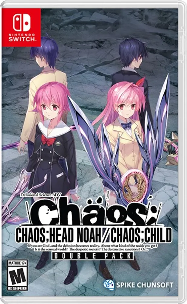 CHAOS;HEAD NOAH / CHAOS;CHILD Double Pack - Steelbook Launch Edition