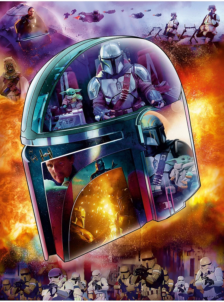 Mandolorian Helmet Puzzle 770pc 