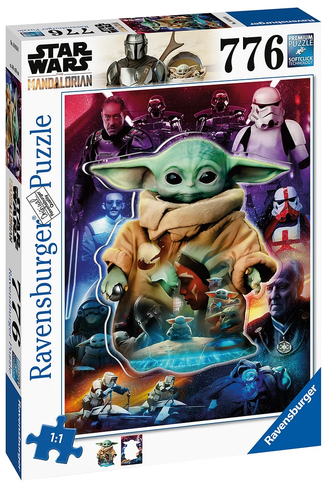Mandolorian Grogu Puzzle 776pc 