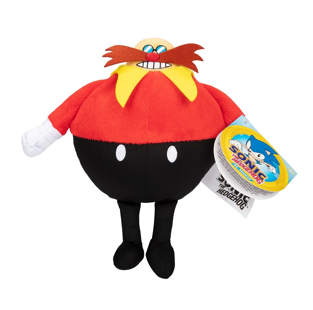 Sonic the Hedgehog 9-Inch Basic Plush Wave 6 Assortie – Une variation choisie au hasard